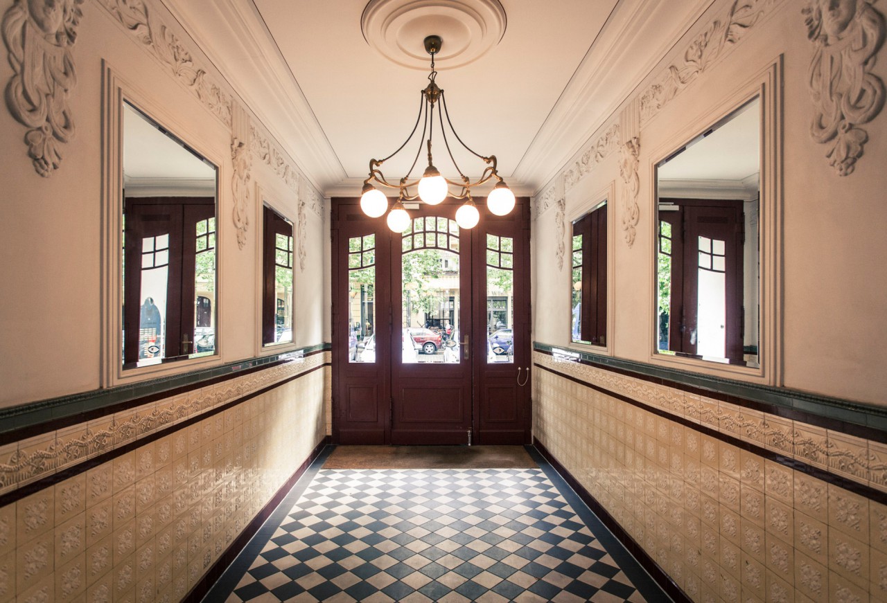 Interior, entrance hall